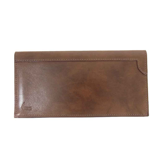 John Lobb ジョンロブ SLG32A Universal Wallet Black Museum Calf 二つ折り ウォレット ブラウン系 ダークブラウン系【美品】【中古】