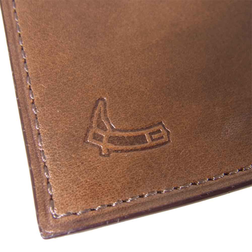 John Lobb ジョンロブ SLG32A Universal Wallet Black Museum Calf 二つ折り ウォレット ブラウン系 ダークブラウン系【美品】【中古】