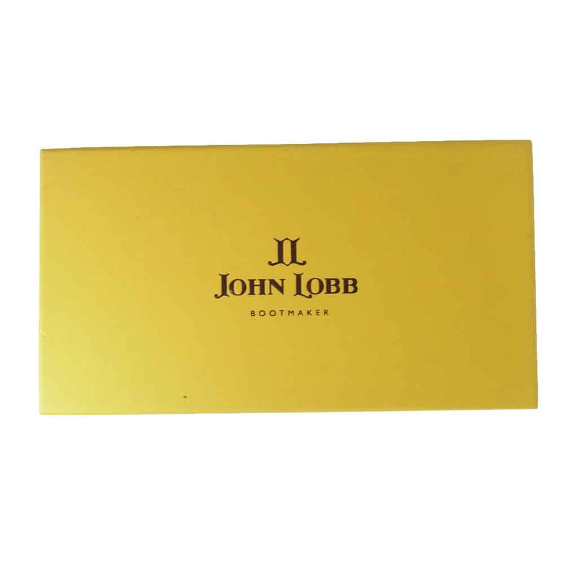 John Lobb ジョンロブ SLG32A Universal Wallet Black Museum Calf 二つ折り ウォレット ブラウン系 ダークブラウン系【美品】【中古】