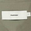 GRAPHPAPER グラフペーパー GM201-50002 Garment Dyed Poplin shirt ガーメント ダイ ポプリン 長袖 シャツ グレー系 1【美品】【中古】