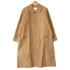 GRAPHPAPER グラフペーパー GU193-10002B Double Cloth Peach Steincollar Coat ダブルクロス ピーチ ステンカラー コート ベージュ系 ライトブラウン系【美品】【中古】