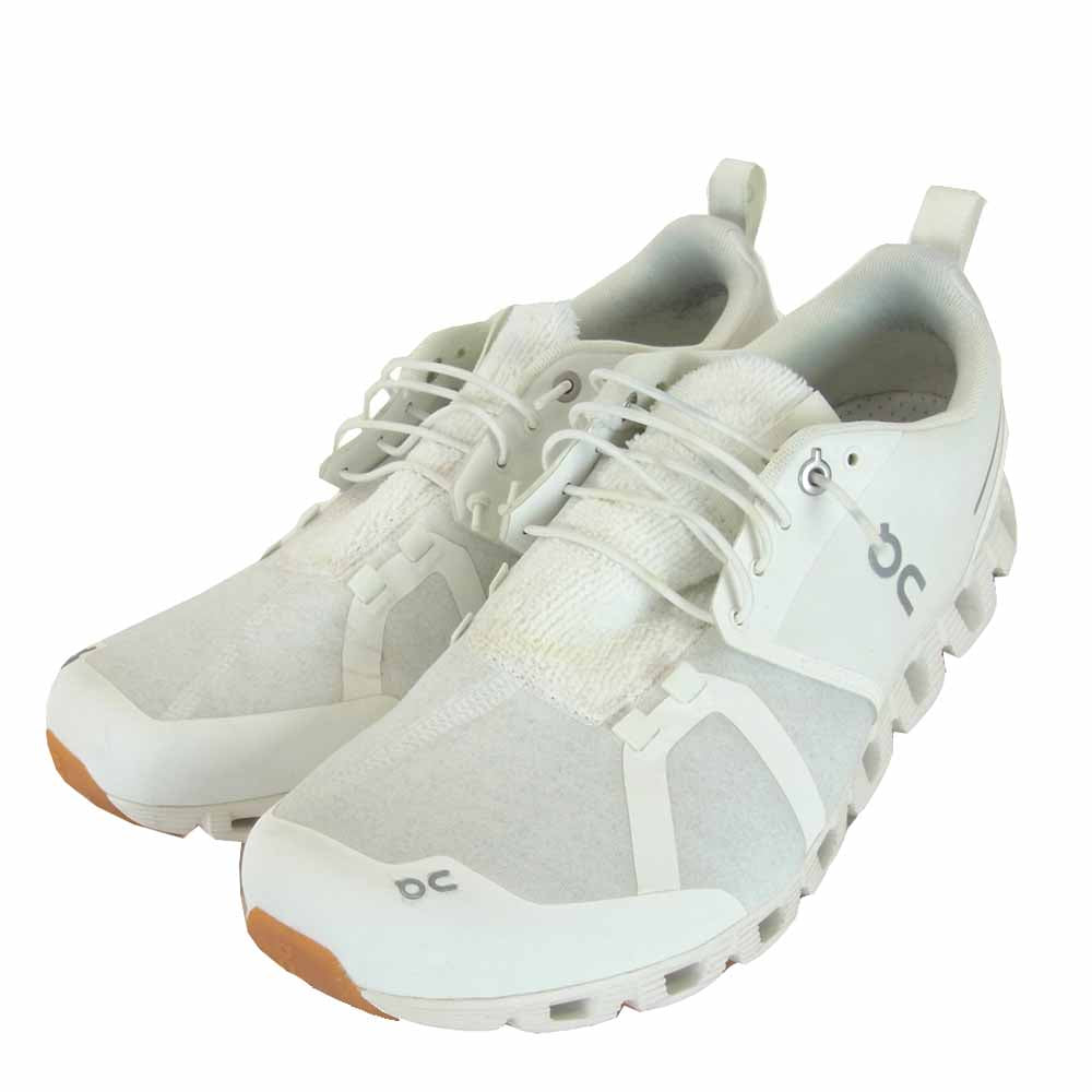 オン WS-ON025 cloud terry クラウドテリー スニーカー ホワイト系 US10【中古】