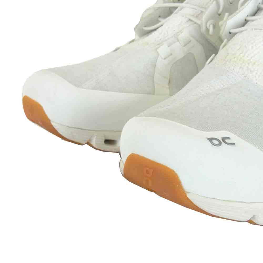 オン WS-ON025 cloud terry クラウドテリー スニーカー ホワイト系 US10【中古】