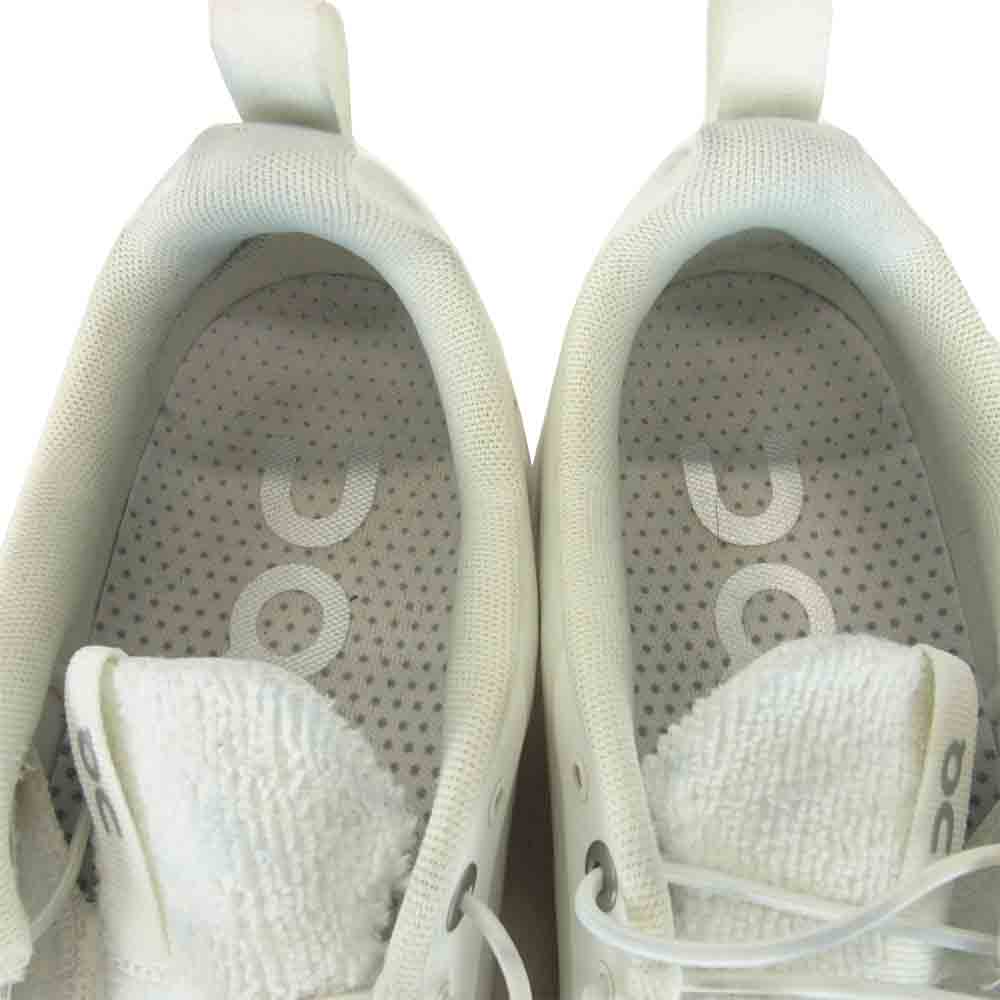 オン WS-ON025 cloud terry クラウドテリー スニーカー ホワイト系 US10【中古】
