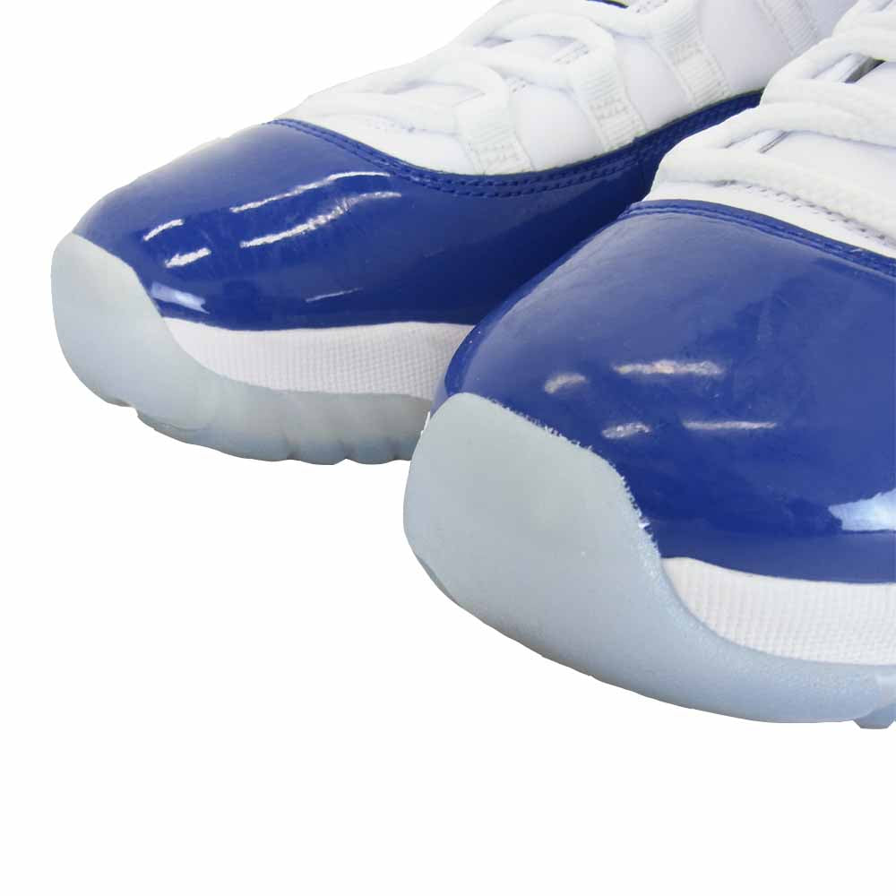 NIKE AIR JORDAN ナイキ ジョーダン AH7860-100 WMNS 11 RETRO LOW Concord Sketch レトロ コンコルド スケッチ ローカット   ホワイト系 パープル系 27cm【美品】【中古】