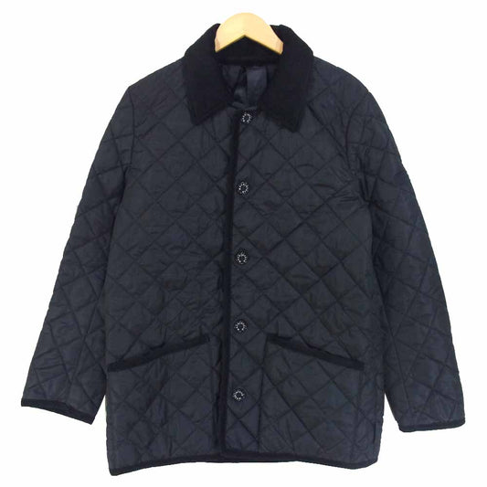 Mackintosh マッキントッシュ QB0002 WAVERLY ウェーバリー キルティング ジャケット ブラック系 38【美品】【中古】