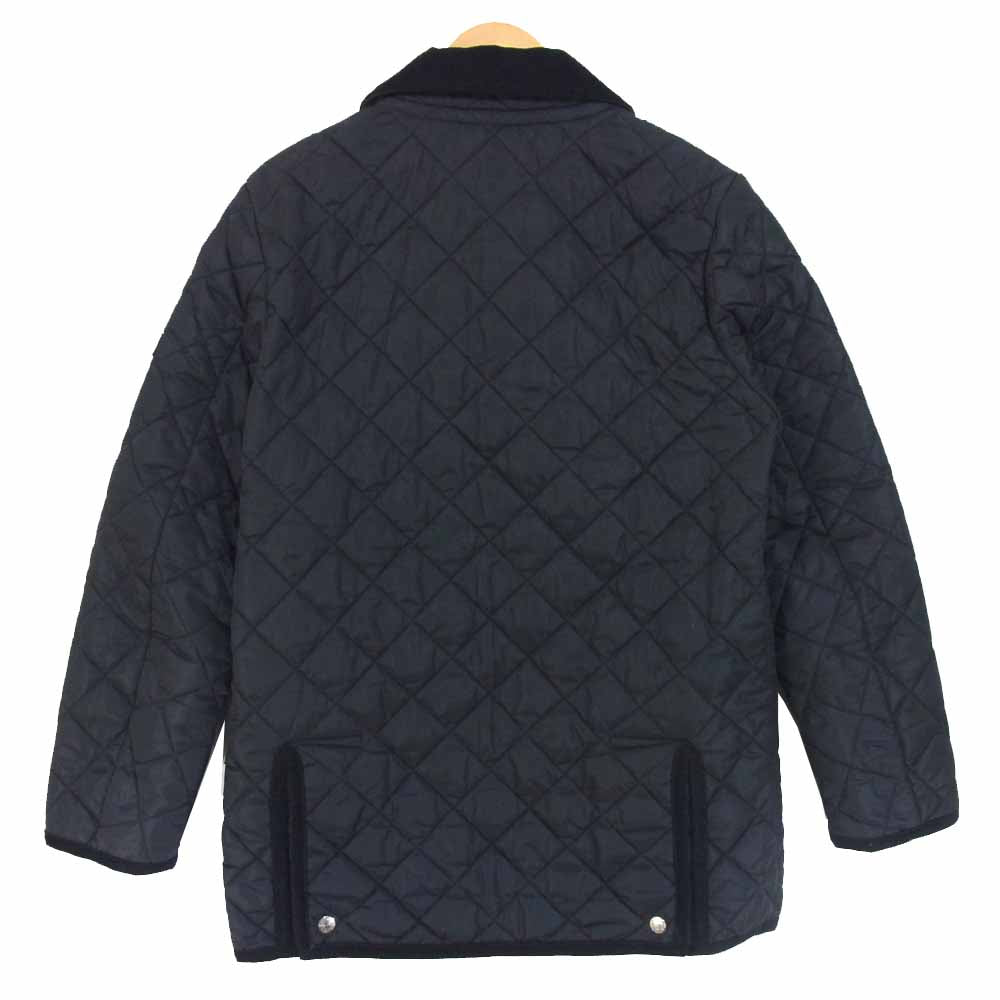 Mackintosh マッキントッシュ QB0002 WAVERLY ウェーバリー キルティング ジャケット ブラック系 38【美品】【中古】