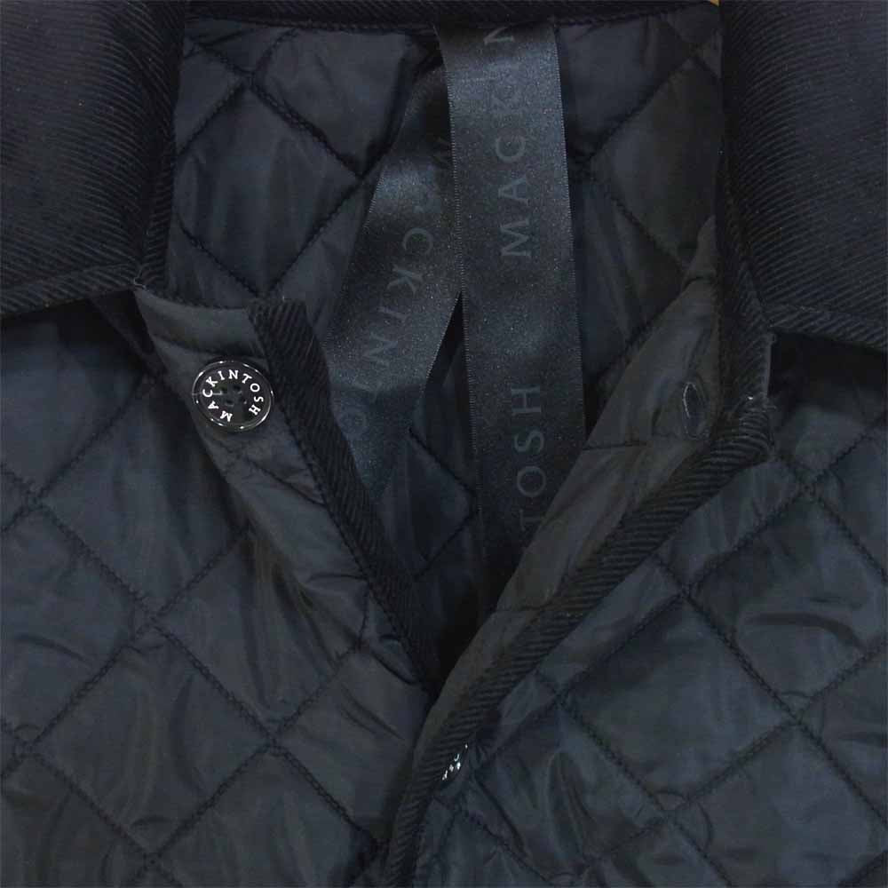 Mackintosh マッキントッシュ QB0002 WAVERLY ウェーバリー キルティング ジャケット ブラック系 38【美品】【中古】