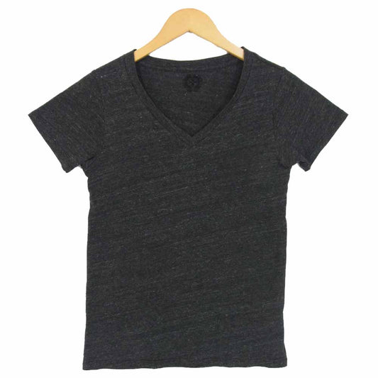 CHROME HEARTS クロムハーツ（原本無） 008-043984 Vネック 半袖 Tシャツ グレー系 グレー系 M【中古】