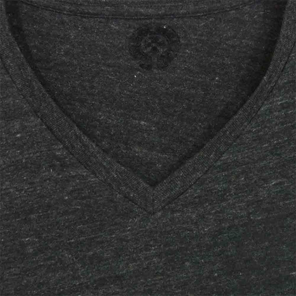 CHROME HEARTS クロムハーツ（原本無） 008-043984 Vネック 半袖 Tシャツ グレー系 グレー系 M【中古】