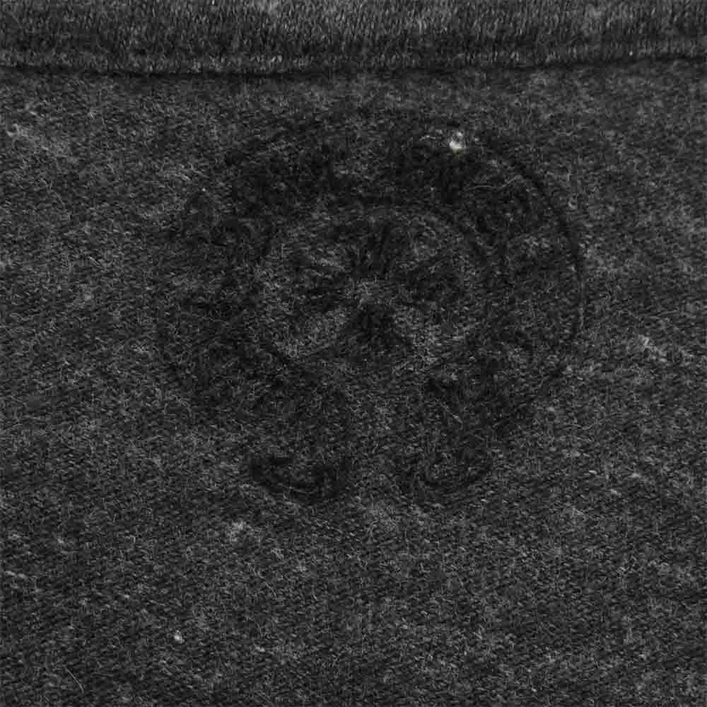 CHROME HEARTS クロムハーツ（原本無） 008-043984 Vネック 半袖 Tシャツ グレー系 グレー系 M【中古】