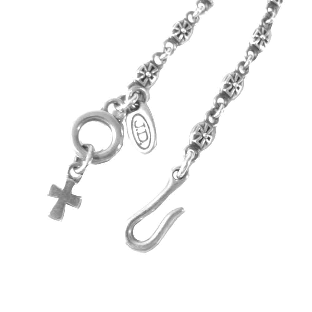 Justin Davis ジャスティンデイビス SNJ125 TINY CROSS タイニー クロス チェーン ネックレス シルバー系 表記無し【中古】