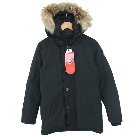 CANADA GOOSE カナダグース 3438JM JASPER PARKA ジャスパー パーカー ダウン ジャケット ブラック系 XS【中古】