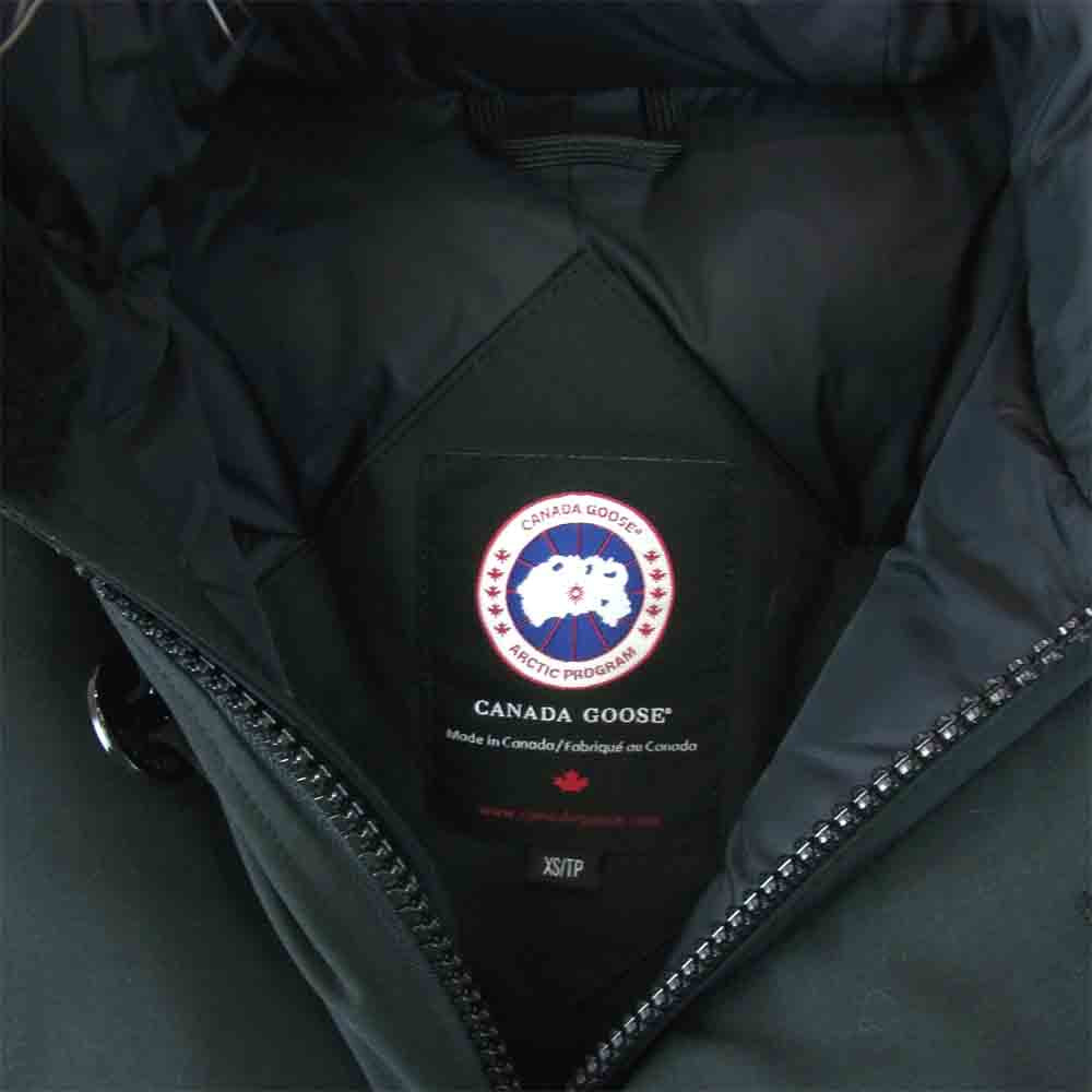 CANADA GOOSE カナダグース 3438JM JASPER PARKA ジャスパー パーカー ダウン ジャケット ブラック系 XS【中古】
