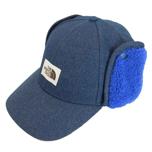 THE NORTH FACE ノースフェイス NF0A3FLIN4L-OS CAMPSHIRE EARFLAP イヤー フラップ キャップ ブルー系【新古品】【未使用】【中古】