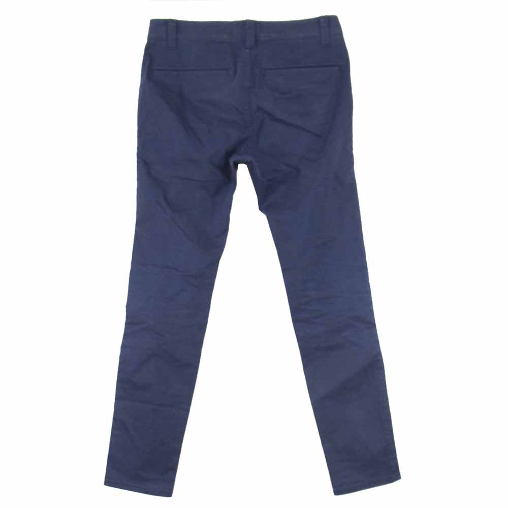 UNDERCOVER アンダーカバー 15AW UCP4506 NO BORDER期 チノ ストレッチ クラッシュ パンツ ネイビー系 1【中古】