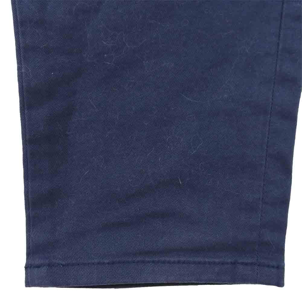 UNDERCOVER アンダーカバー 15AW UCP4506 NO BORDER期 チノ ストレッチ クラッシュ パンツ ネイビー系 1【中古】