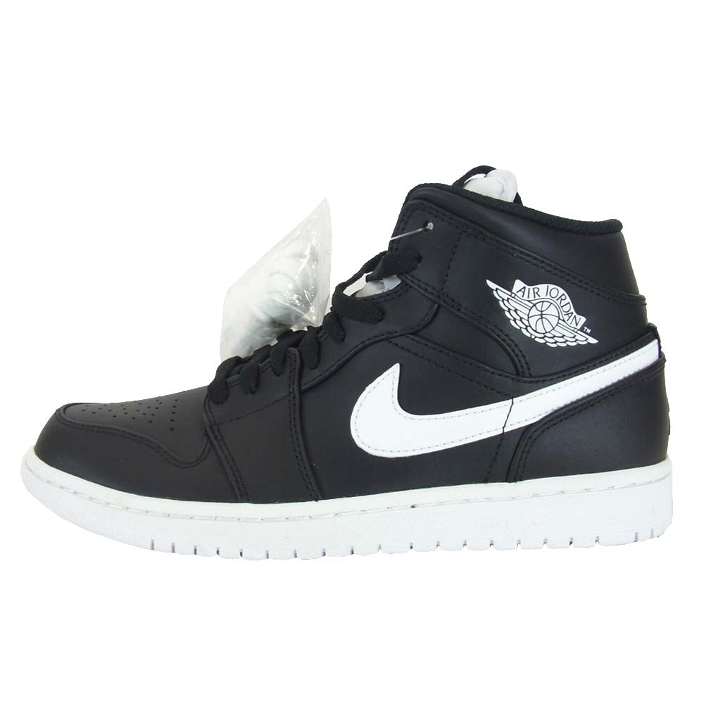 NIKE ナイキ 554724 038 AIR JORDAN 1 MID エアジョーダン スニーカー ブラック系 26cm【新古品】【未使用】【中古】