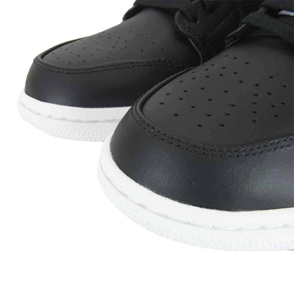 NIKE ナイキ 554724 038 AIR JORDAN 1 MID エアジョーダン スニーカー ブラック系 26cm【新古品】【未使用】【中古】