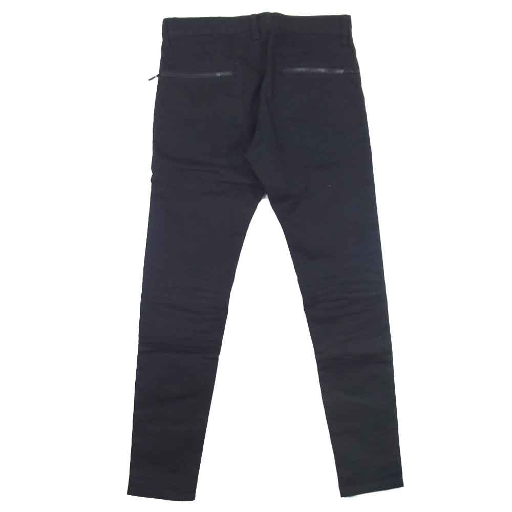 UNDERCOVER アンダーカバー 18SS UCU4503-2 ジップデザイン デニム パンツ ブラック系 1【中古】