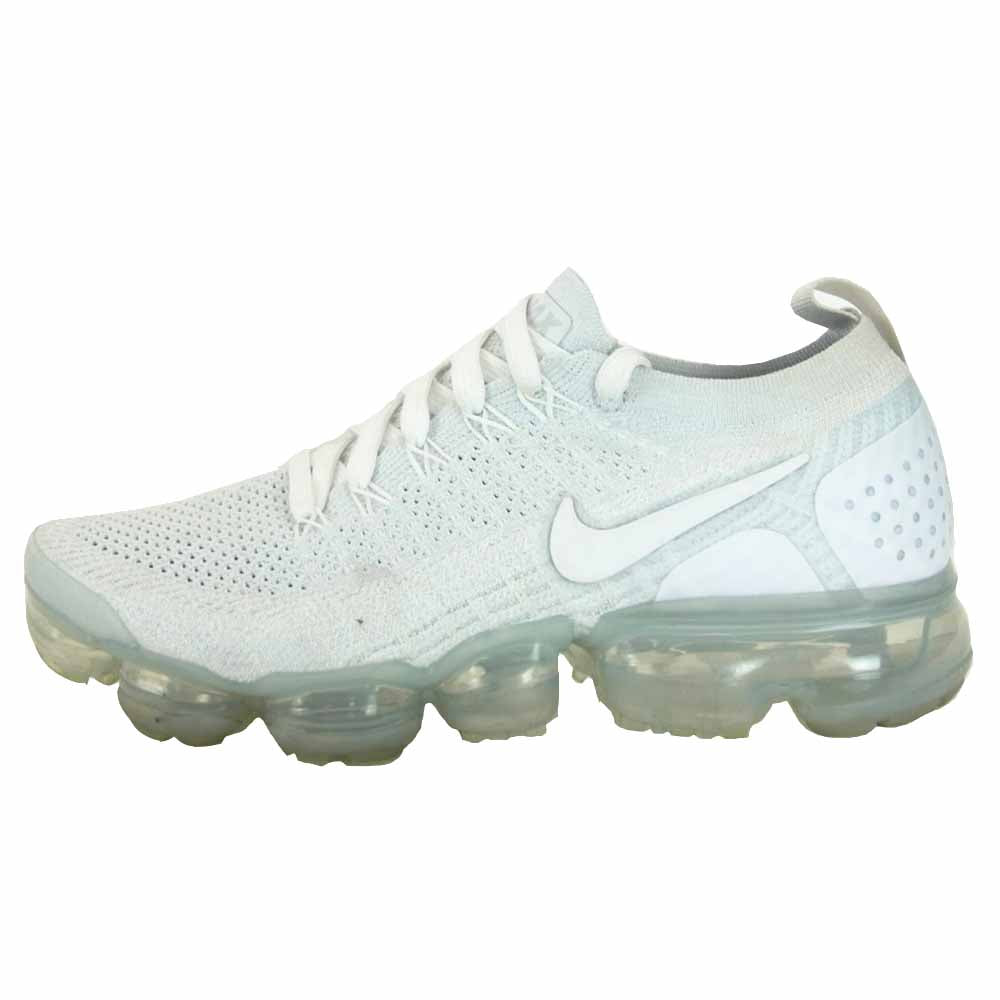 NIKE ナイキ 942843-100 Air Vapormax 2 レディース エア ヴェイパーマックス 2 ホワイト系 L's24cm【中古】