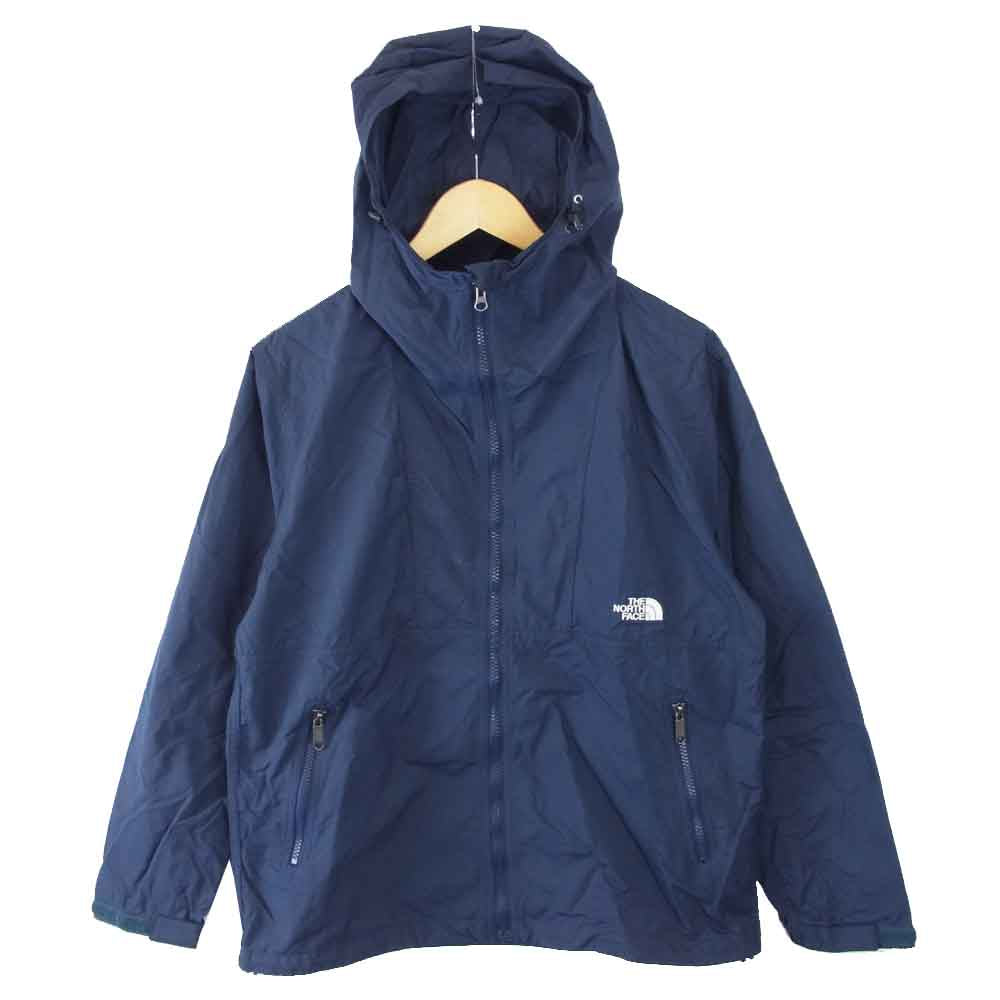THE NORTH FACE ノースフェイス NP71830 COMPACT JACKET コンパクト ジャケット ネイビー系 S【中古】