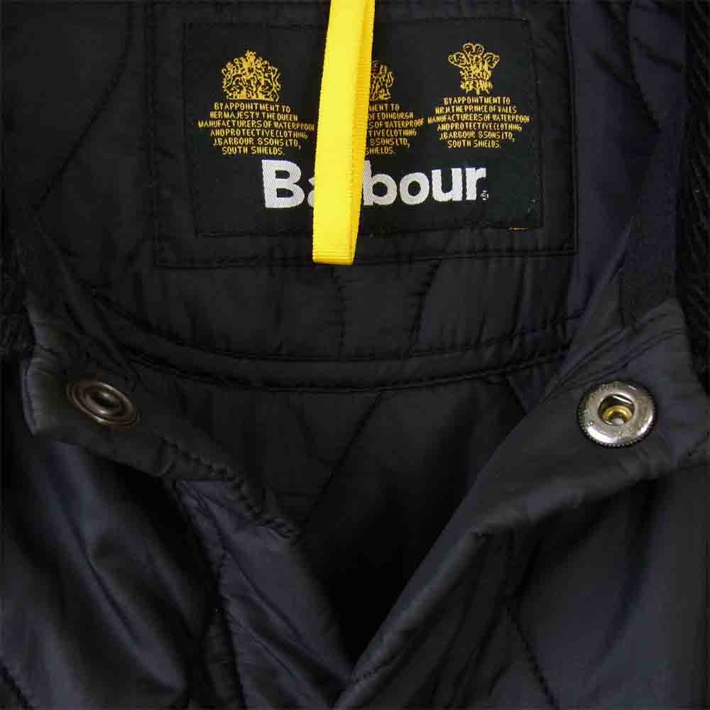Barbour バブアー D2380 LIDDESDALE TRACK QUILT リッズデイル トラック キルティング ジャケット  ブラック系 S【中古】