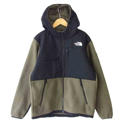 THE NORTH FACE ノースフェイス NA72052 国内正規品 Denali Hoodie デナリ フーディ フリース ジャケット NT ニュートープ カーキ系 M【極上美品】【中古】