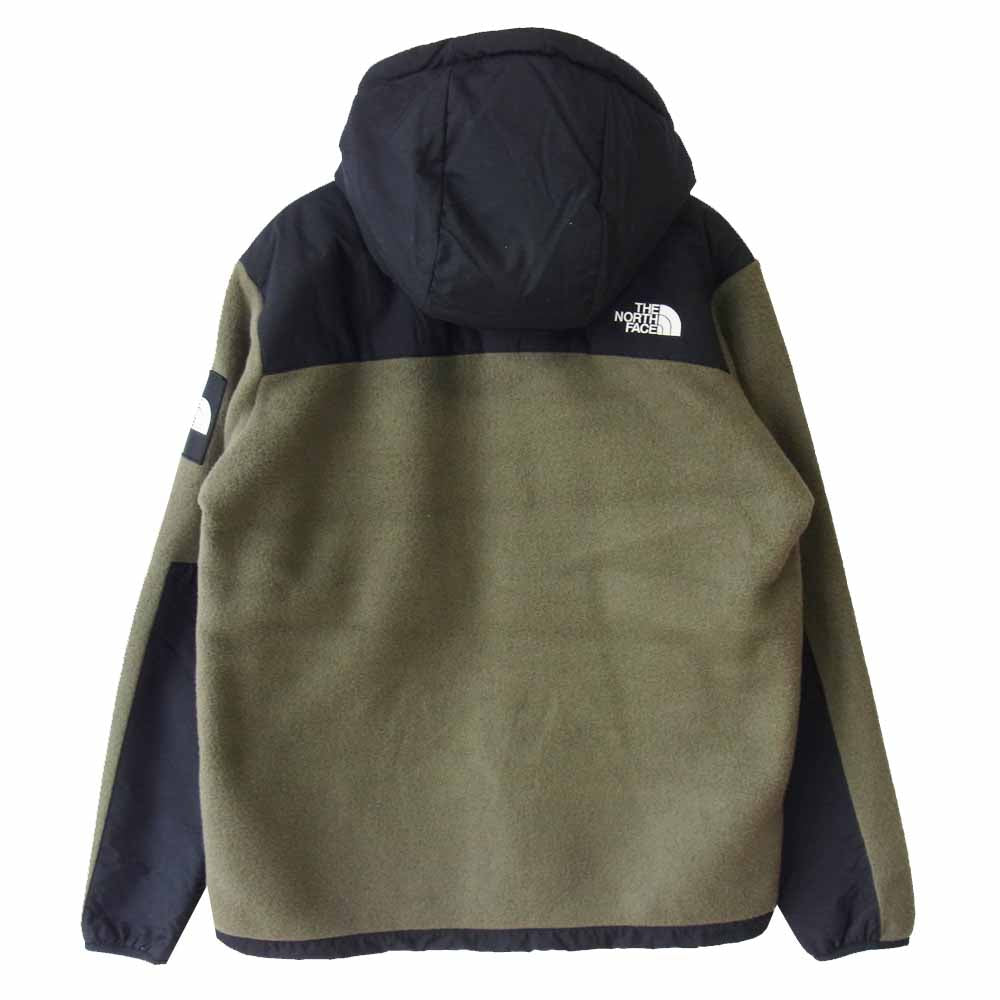THE NORTH FACE ノースフェイス NA72052 国内正規品 Denali Hoodie デナリ フーディ フリース ジャケット NT ニュートープ カーキ系 M【極上美品】【中古】