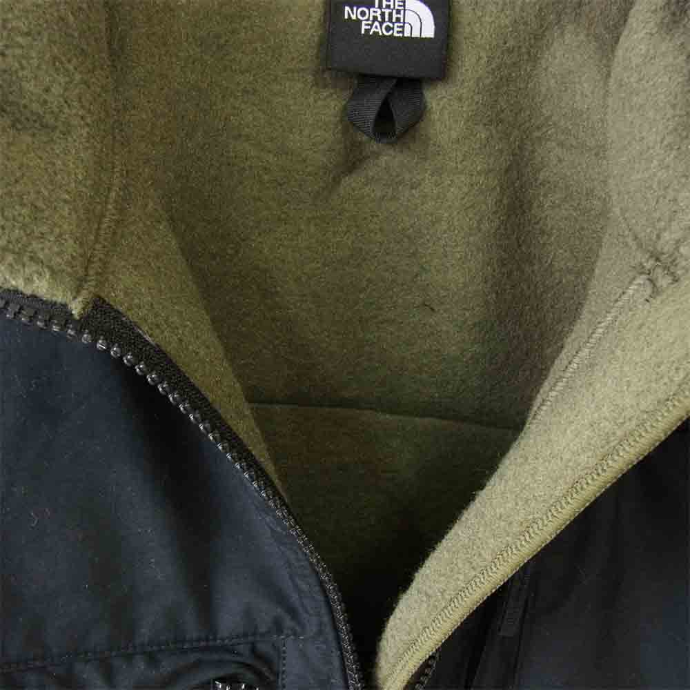 THE NORTH FACE ノースフェイス NA72052 国内正規品 Denali Hoodie デナリ フーディ フリース ジャケット NT ニュートープ カーキ系 M【極上美品】【中古】