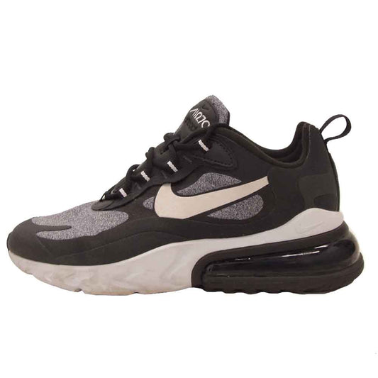 NIKE ナイキ AT6174-001 Air Max 270 React ウィメンズ エアマックス リアクト ブラック系 グレー系 25.5cm【中古】