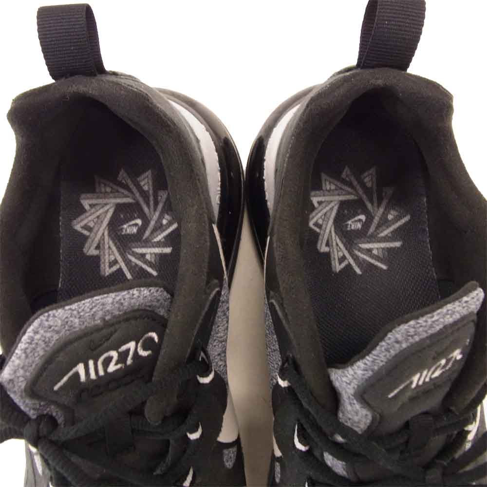 NIKE ナイキ AT6174-001 Air Max 270 React ウィメンズ エアマックス リアクト ブラック系 グレー系 25.5cm【中古】