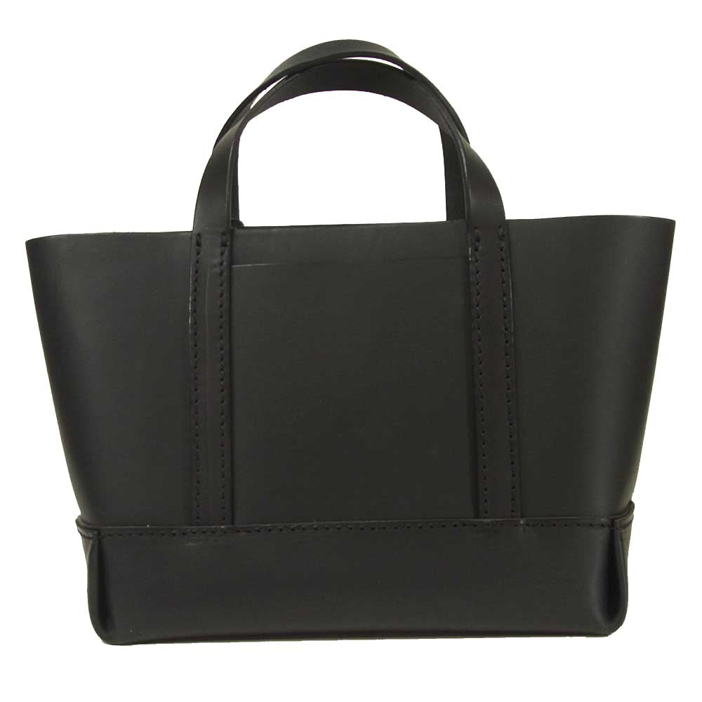 ORGAN オルガン オールレザー ハンド トート バッグ ブラック系【美品】【中古】