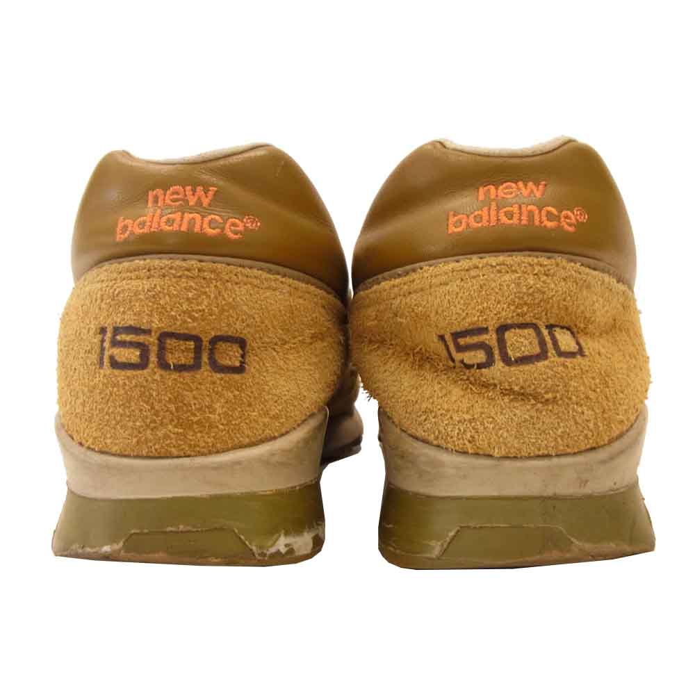 NEW BALANCE ニューバランス CM1500 NC ノンネイティブ nonnative 観賞用 ローカット スニーカー ブラウン系 27㎝【中古】
