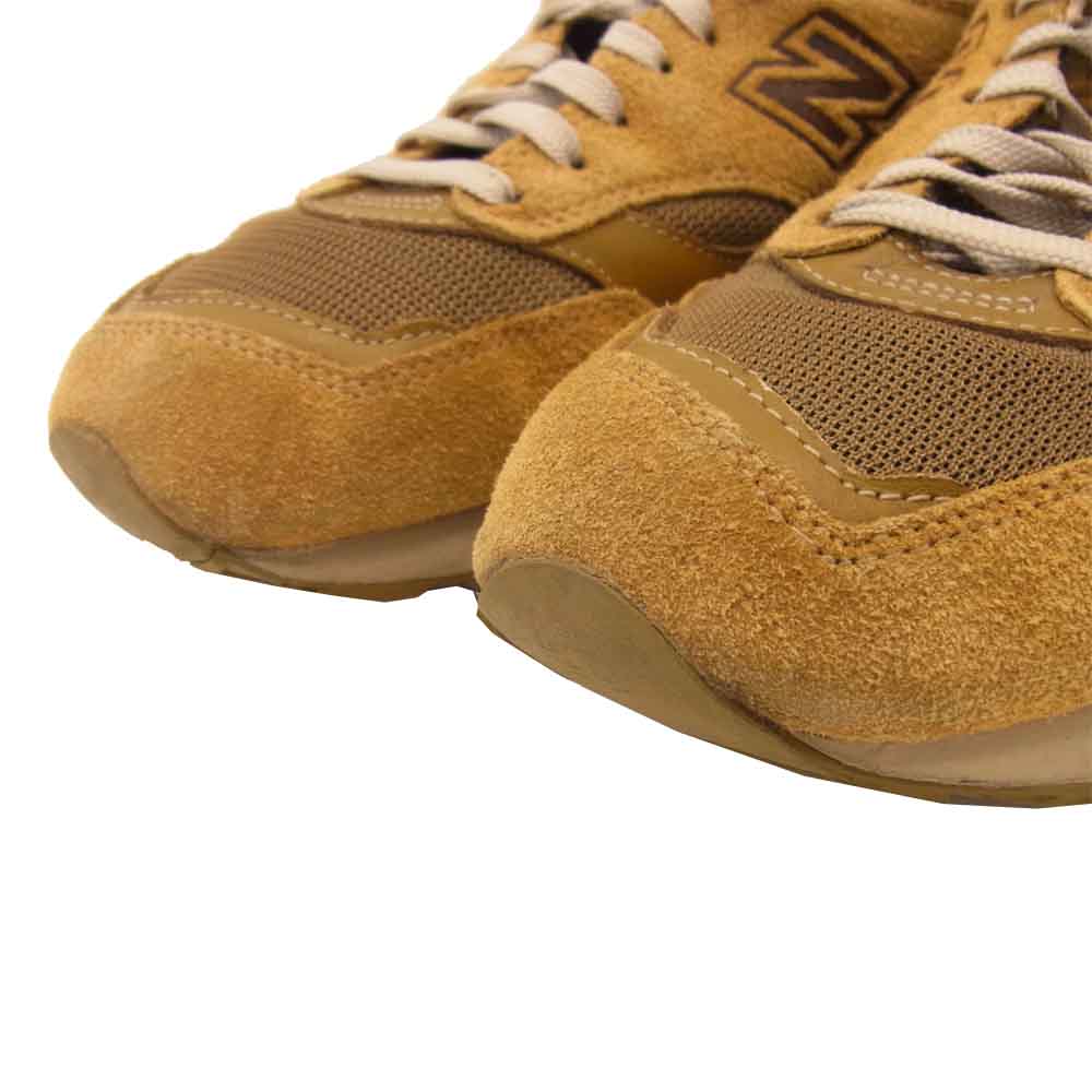 NEW BALANCE ニューバランス CM1500 NC ノンネイティブ nonnative 観賞用 ローカット スニーカー ブラウン系 27㎝【中古】