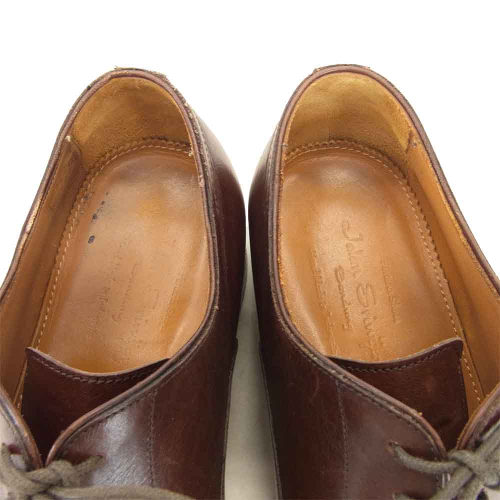 JALAN SRIWIJAYA ジャランスリウァヤ 98317 LEATHER SOLE カーフレザー レザーソール ストレートチップ  シューズ ブラウン系 ブラウン系【中古】