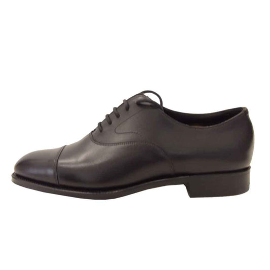 EDWARD GREEN エドワードグリーン E202 CHELSEA チェルシー ストレートチップ シューズ ブラック系 UK4.5【美品】【中古】