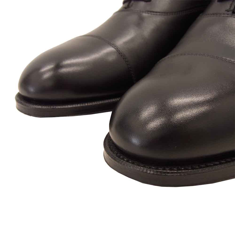 EDWARD GREEN エドワードグリーン E202 CHELSEA チェルシー ストレートチップ シューズ ブラック系 UK4.5【美品】【中古】