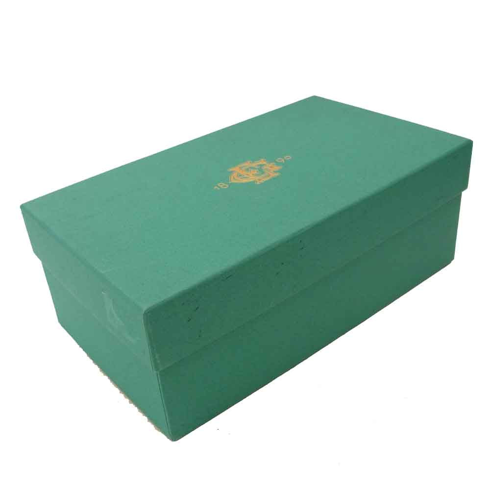 EDWARD GREEN エドワードグリーン E202 CHELSEA チェルシー ストレートチップ シューズ ブラック系 UK4.5【美品】【中古】