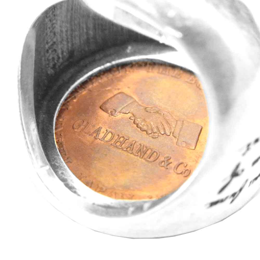 GLADHAND & Co. グラッドハンド MEDAL RING メダル リング  シルバー系【中古】