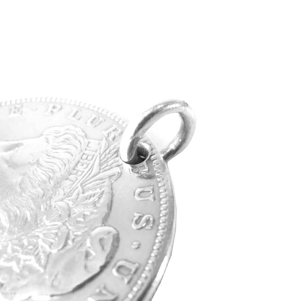 ウイングロック　K18メタル　シルバー丸カン　WING ROCK WINGROCK ウィングロック K18 金メタル ルビー モルガンコイン