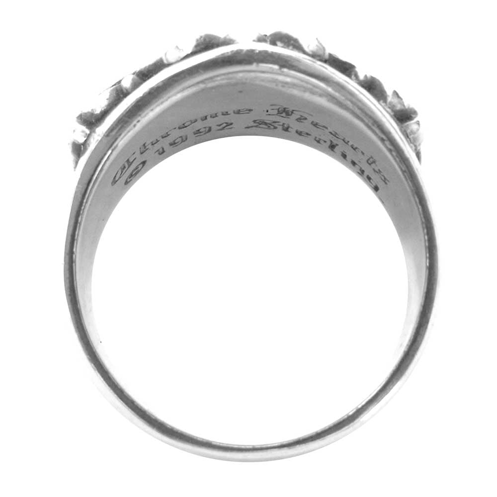 CHROME HEARTS クロムハーツ（原本有） KEEPER RING キーパー リング  シルバー 30号程度【中古】