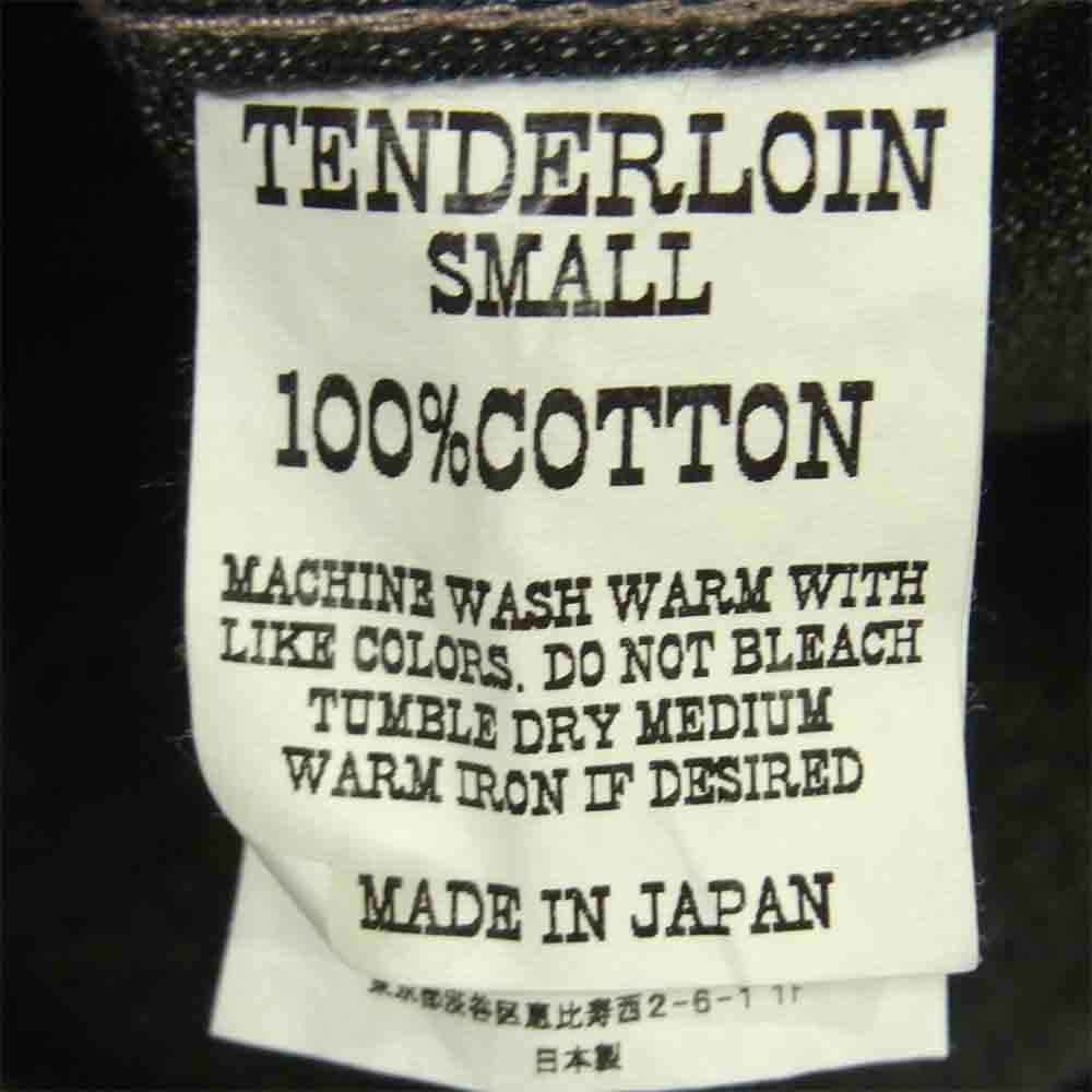 TENDERLOIN テンダーロイン T-CHAMBRAY SHT シャンブレー 長袖 シャツ コットン 日本製 ダークグレー系 S【中古】