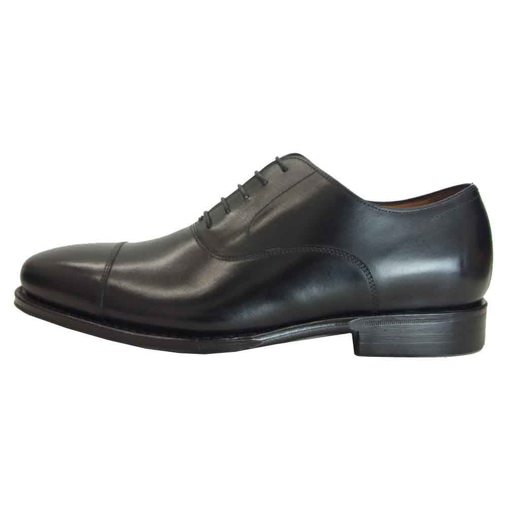 JALAN SRIWIJAYA ジャランスリウァヤ 98317 ストレートチップ ビジネスシューズ ブラック系 UK8 ブラック系 8【新古品】【未使用】【中古】