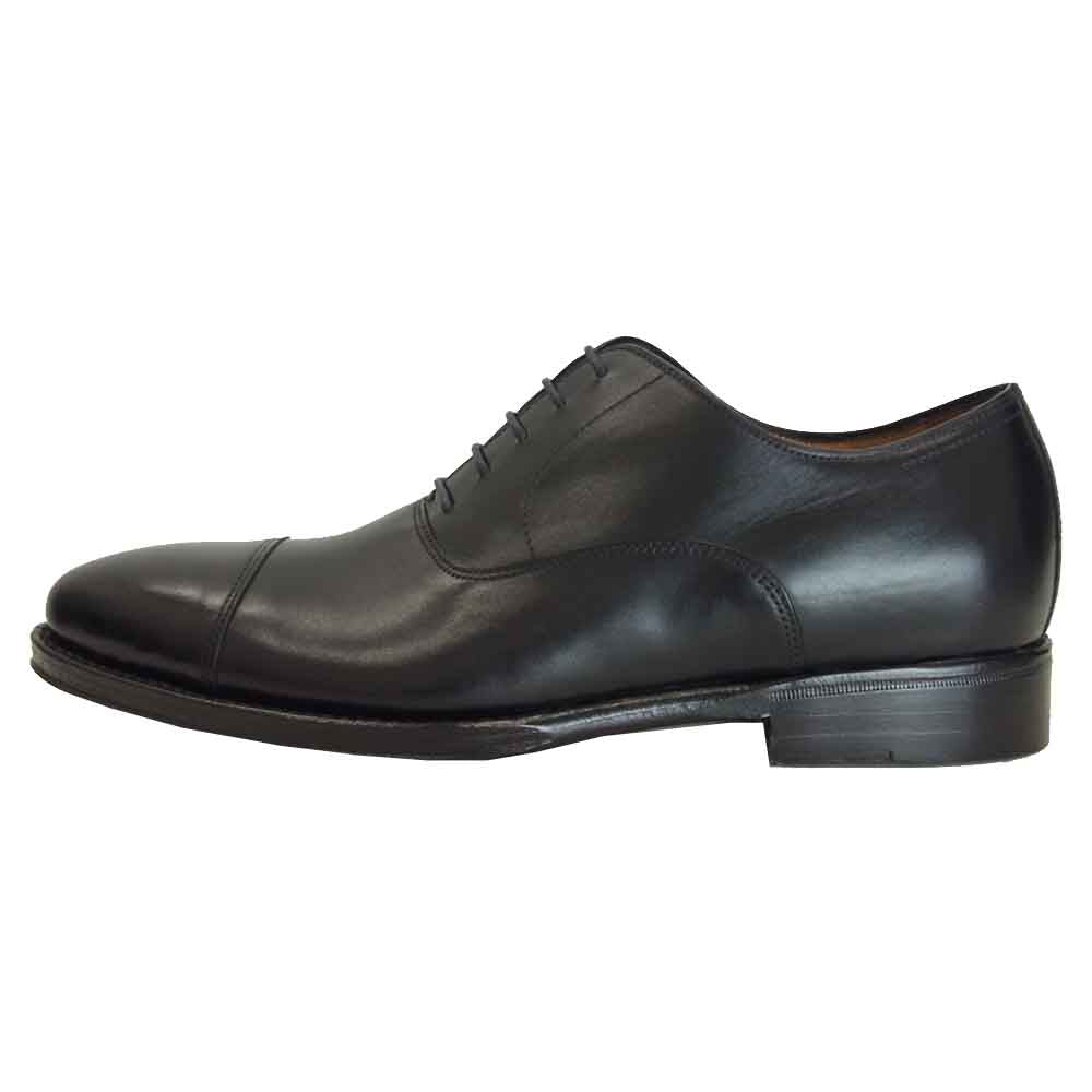 JALAN SRIWIJAYA ジャランスリウァヤ 98317 ストレートチップ ビジネスシューズ ブラック系 UK8 ブラック系【新古品】【未使用】【中古】