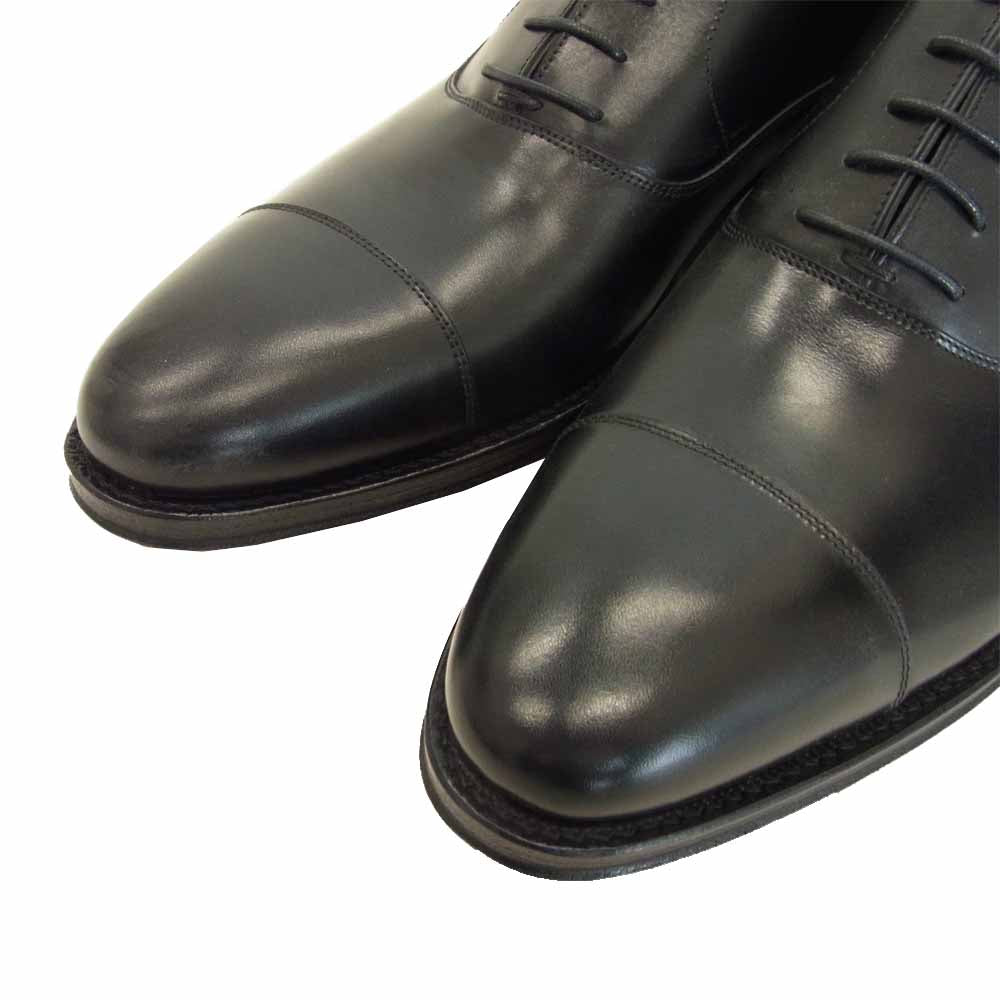 JALAN SRIWIJAYA ジャランスリウァヤ 98317 ストレートチップ ビジネスシューズ ブラック系 UK9 ブラック系【新古品】【未使用】【中古】