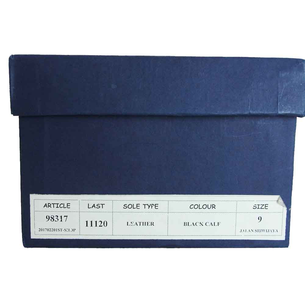 JALAN SRIWIJAYA ジャランスリウァヤ 98317 ストレートチップ ビジネスシューズ ブラック系 UK9 ブラック系【新古品】【未使用】【中古】