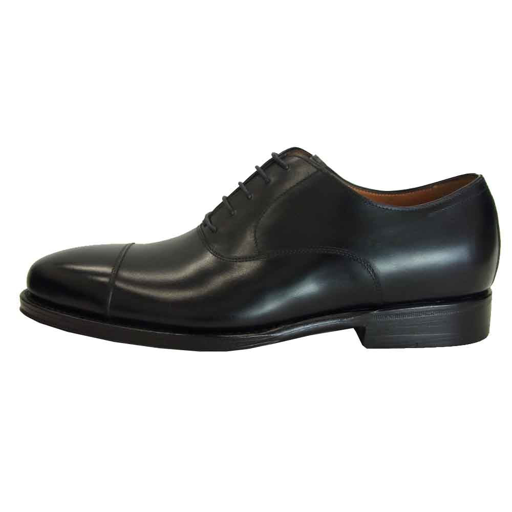 JALAN SRIWIJAYA ジャランスリウァヤ 98317 ストレートチップ ビジネスシューズ ブラック系 UK7 ブラック系 UK7【新古品】【未使用】【中古】