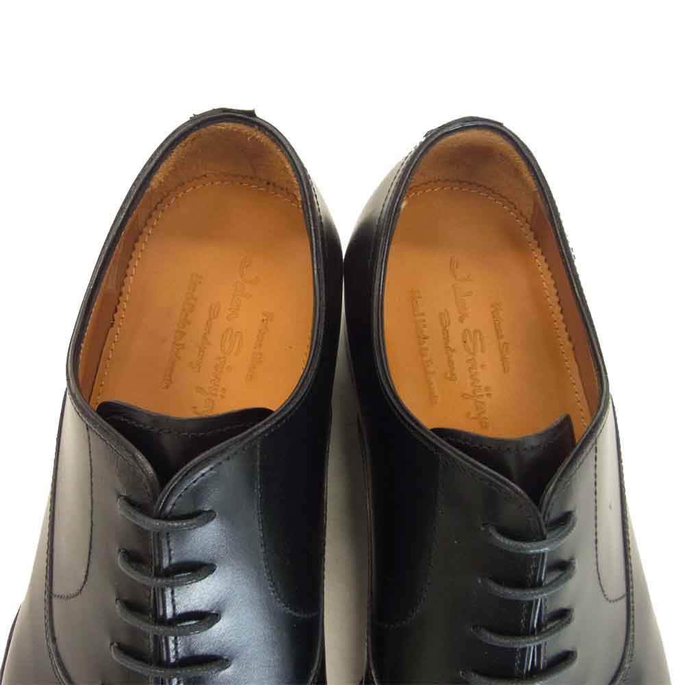 JALAN SRIWIJAYA ジャランスリウァヤ 98317 ストレートチップ ビジネスシューズ ブラック系 UK7 ブラック系 UK7【新古品】【未使用】【中古】