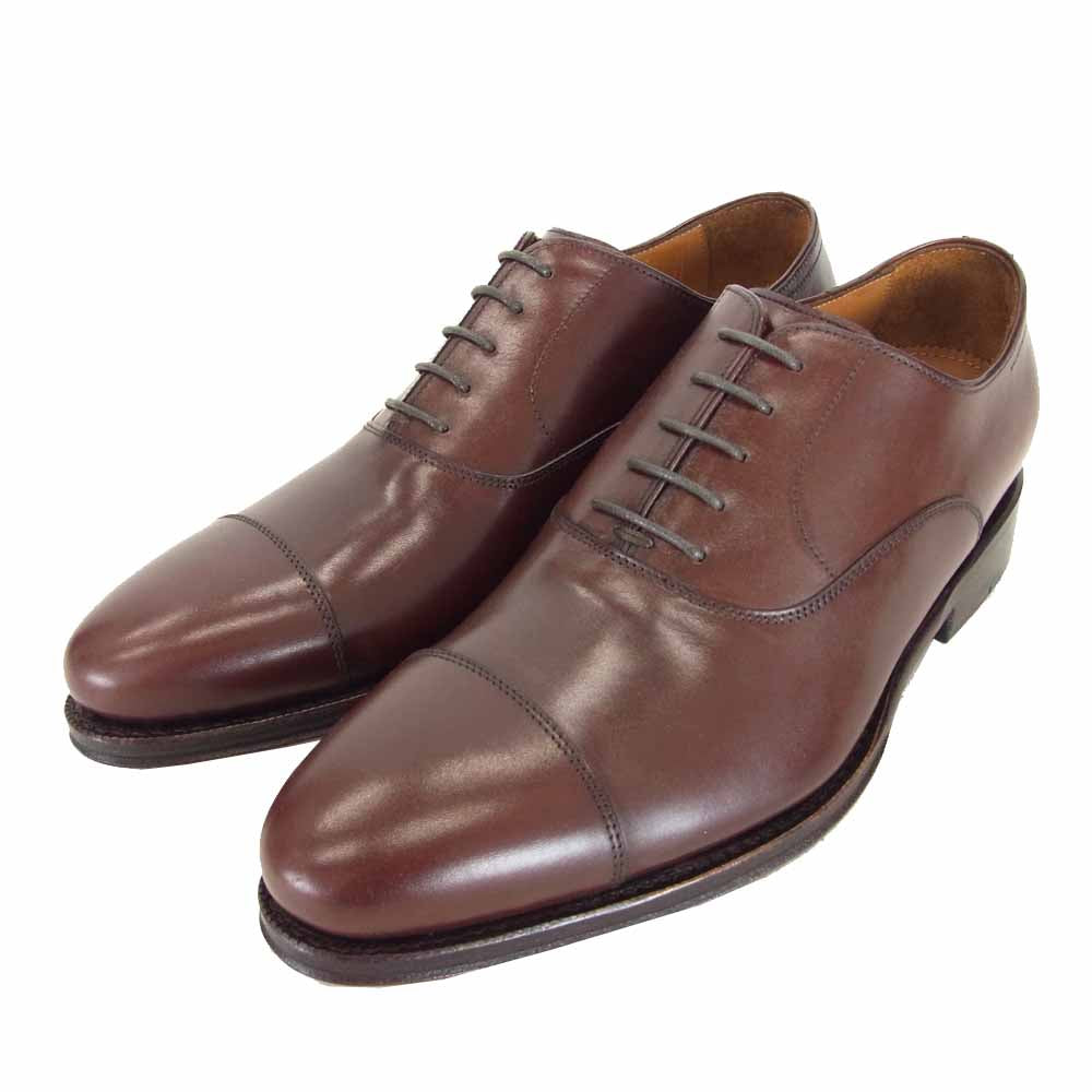 JALAN SRIWIJAYA ジャランスリウァヤ 98317 ストレートチップ ビジネスシューズ CASTAGNA CALF UK5.5 ブラウン系 UK5.5【新古品】【未使用】【中古】